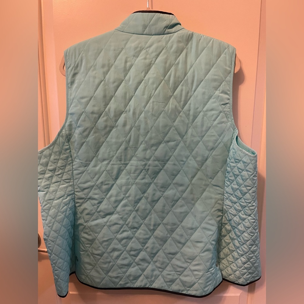 Talbots Turquoise Vest - Picture 5 of 5